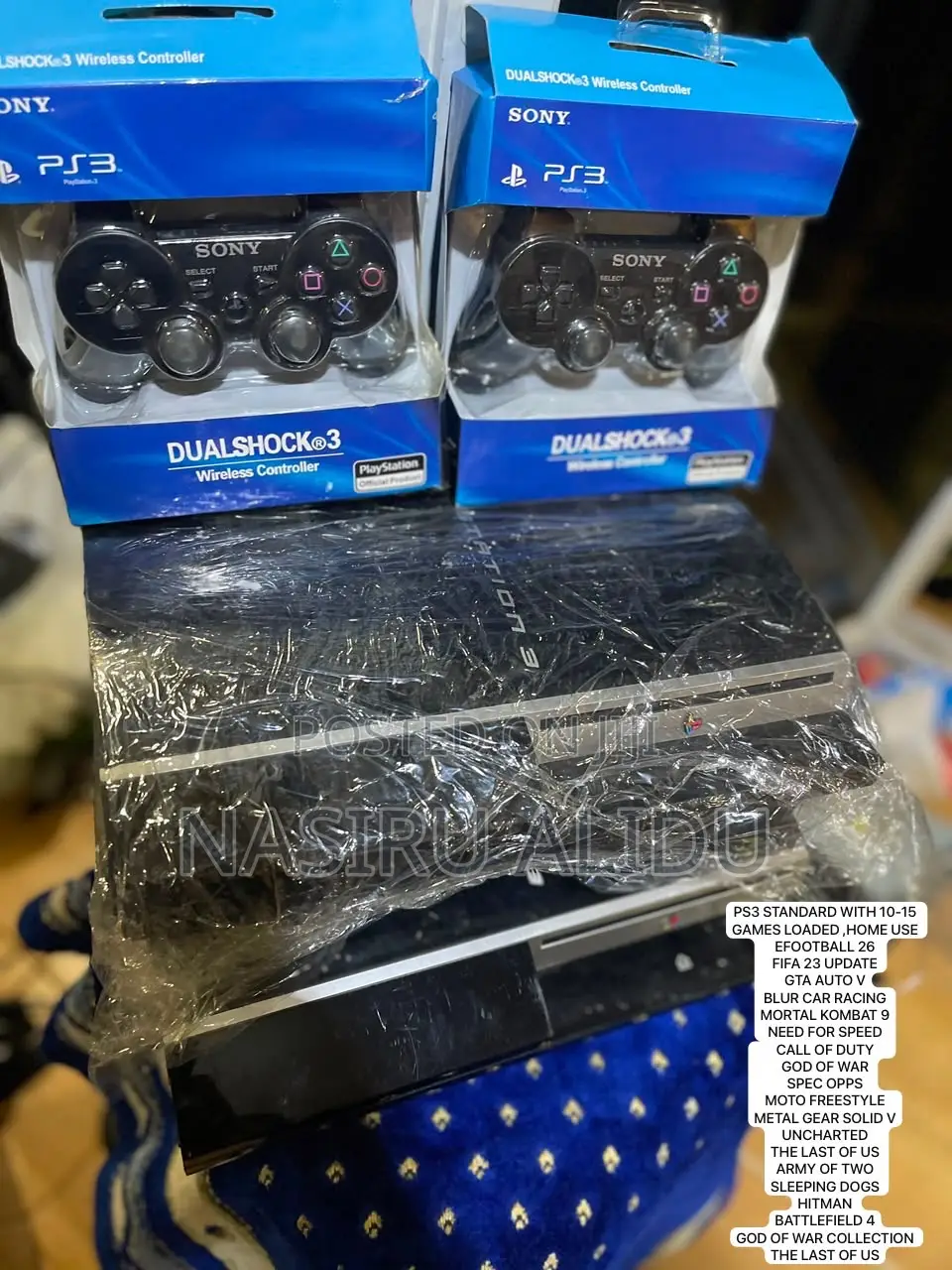 Ps3 Standard With 10-15 Games Loaded ,Home Use
