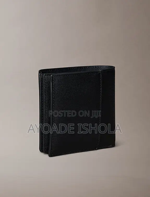 Calvin Klein Leather Slim Rfid Trifold Wallet