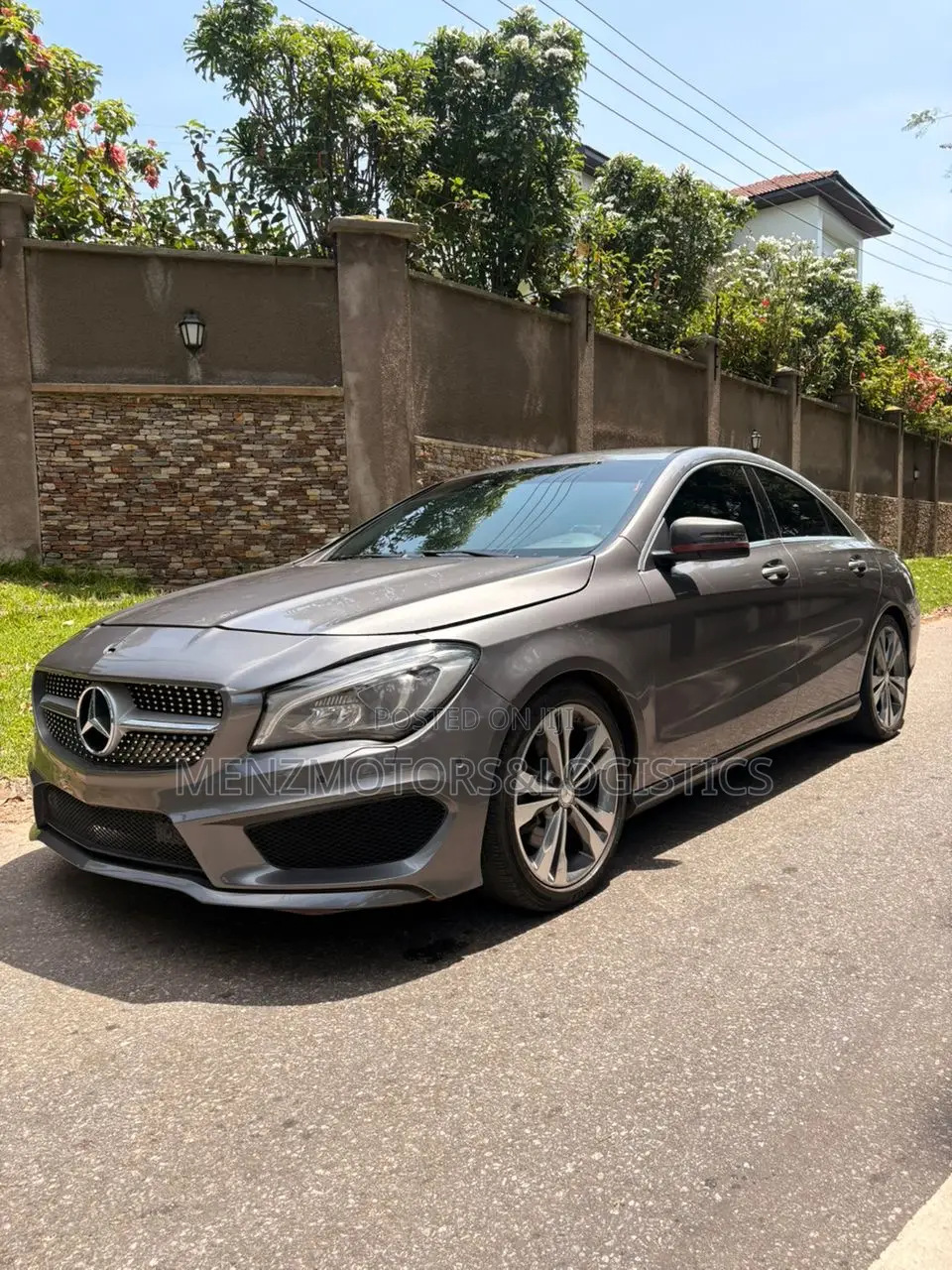 Mercedes-Benz CLA-Class CLA 250 4MATIC Sedan 2016 Gray