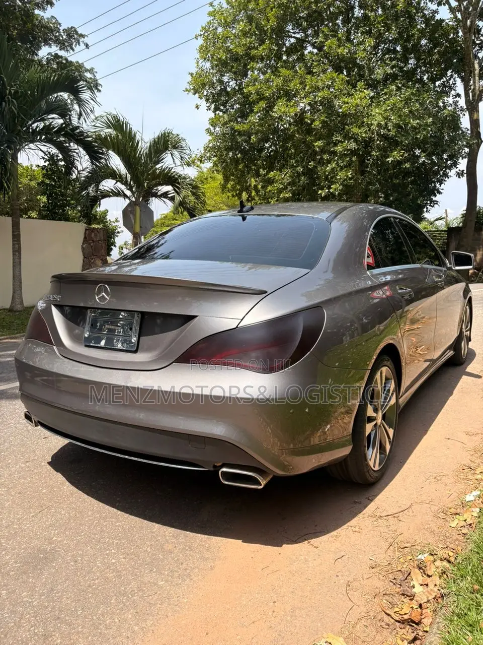 Mercedes-Benz CLA-Class CLA 250 4MATIC Sedan 2016 Gray