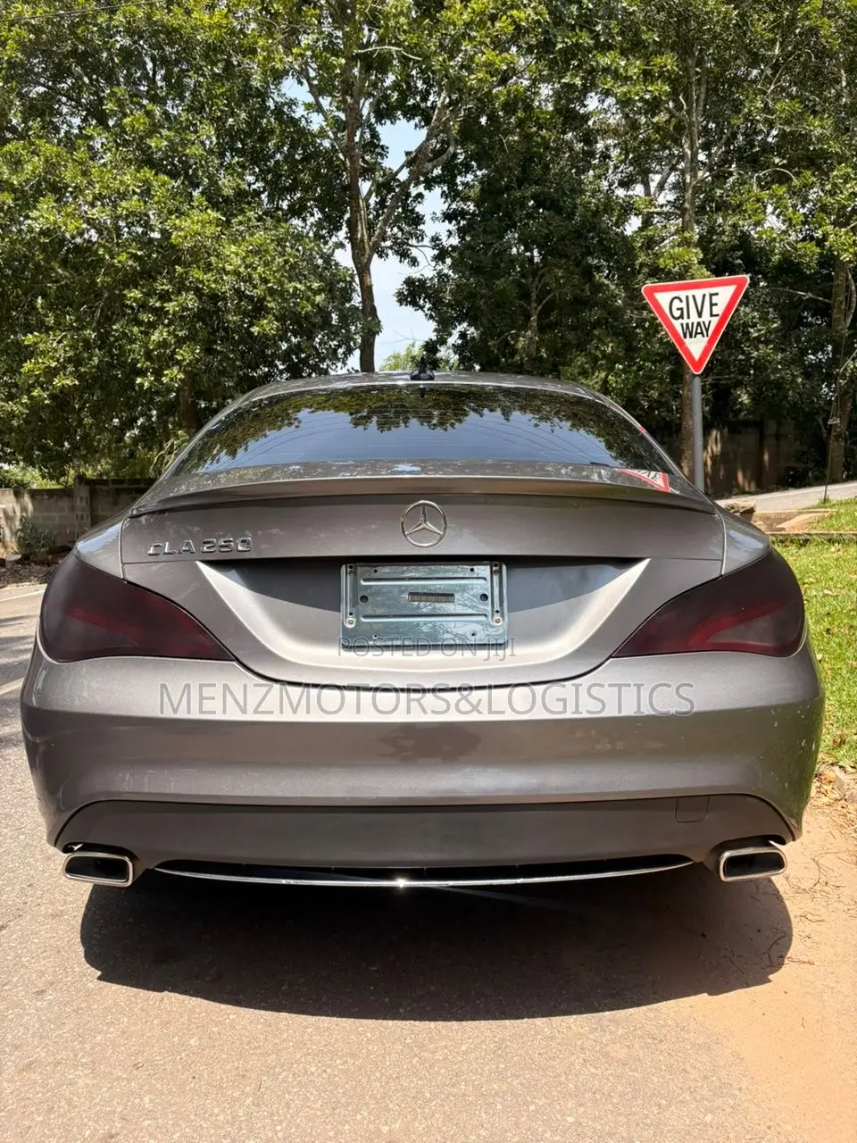 Mercedes-Benz CLA-Class CLA 250 4MATIC Sedan 2016 Gray