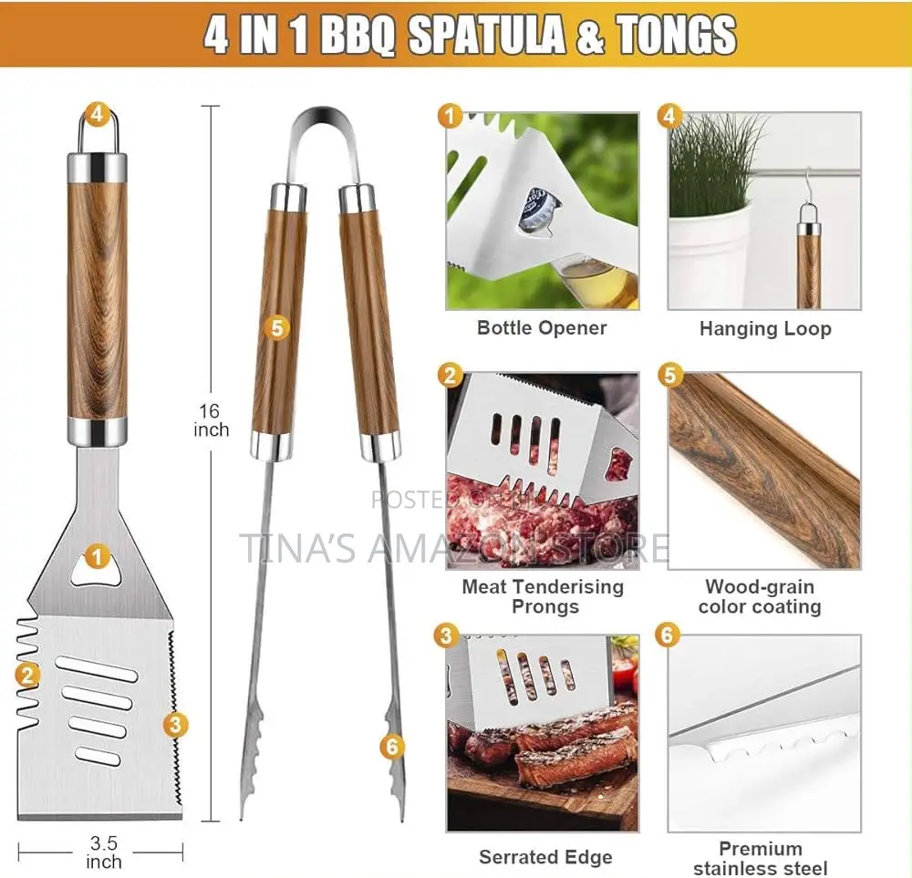 BBQ Grill Accessories Set