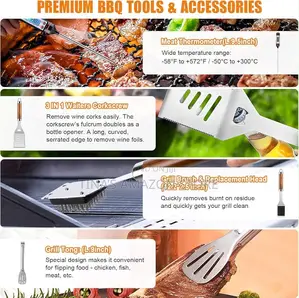 BBQ Grill Accessories Set