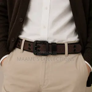 Men’S Braided Elastic Stretch Belts