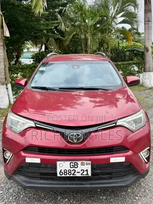 Toyota RAV4 Limited AWD (2.5L 4cyl 6A) 2017 Red