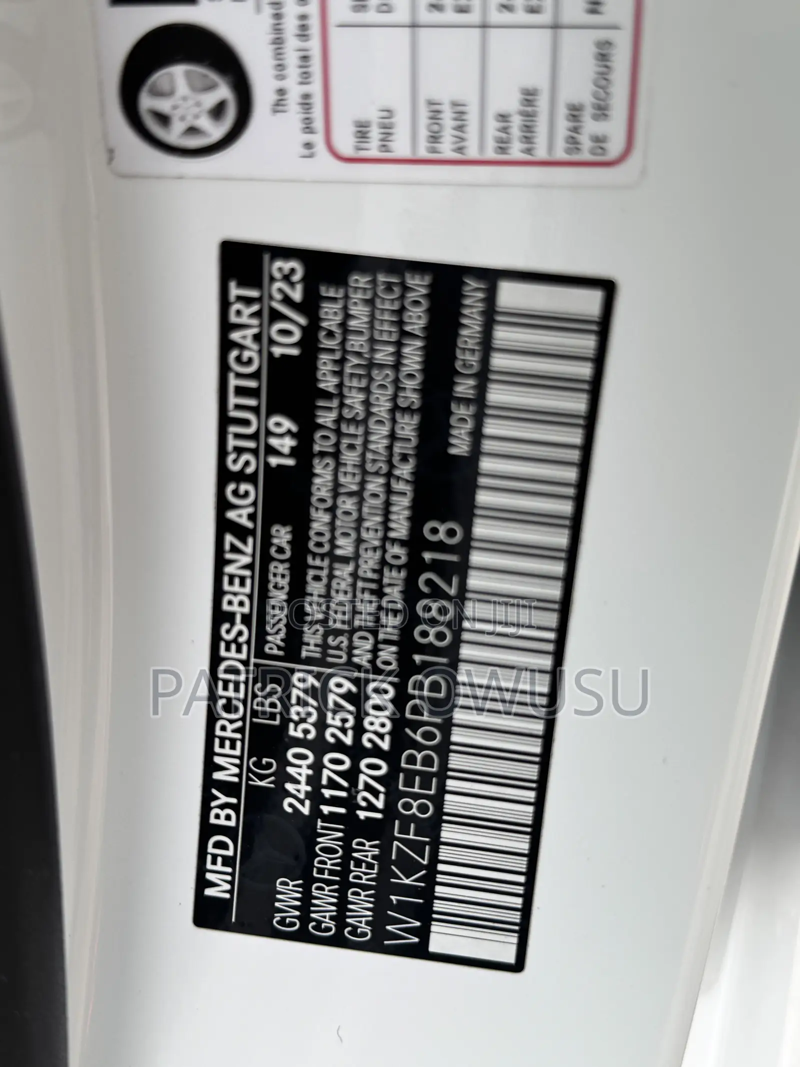 Mercedes-Benz E350 2023 White