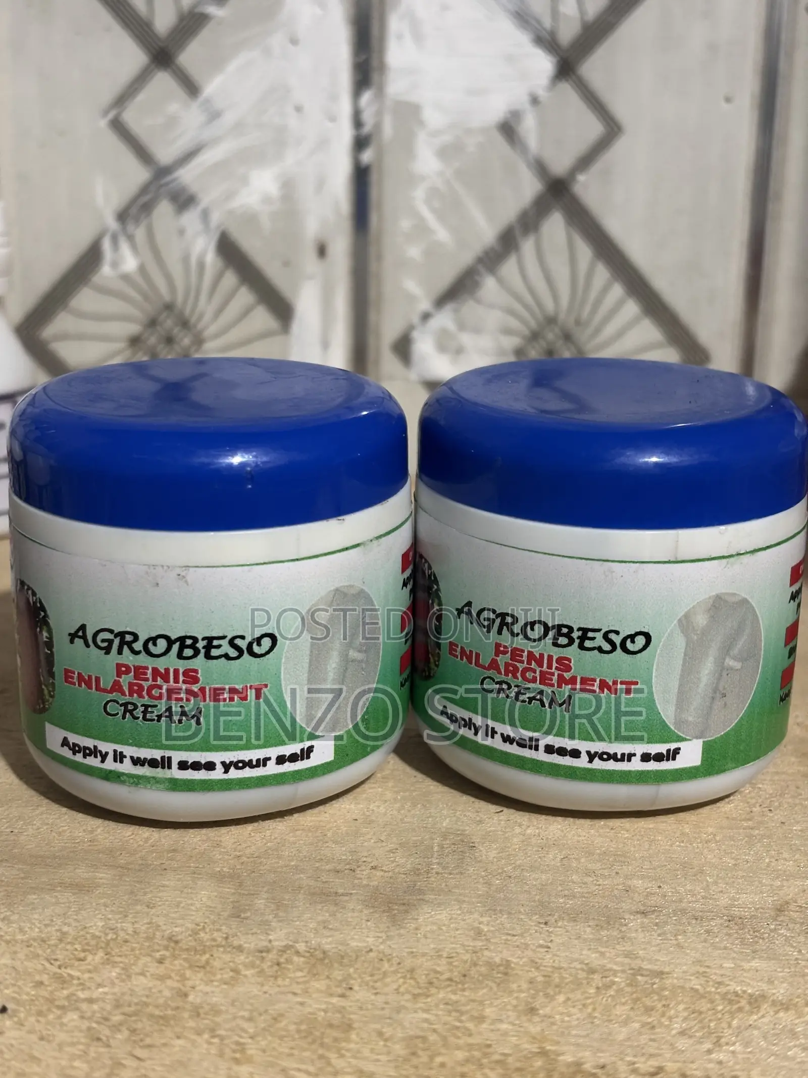 Original Natural Organic Agrobeso Penis Enlargement Cream for Men Dick