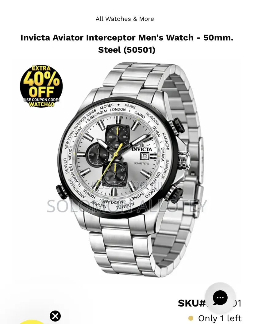 Invicta Men’S Watch
