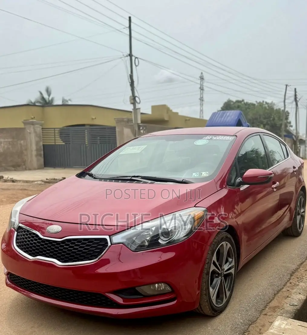Kia Forte EX Sedan 2014 Red