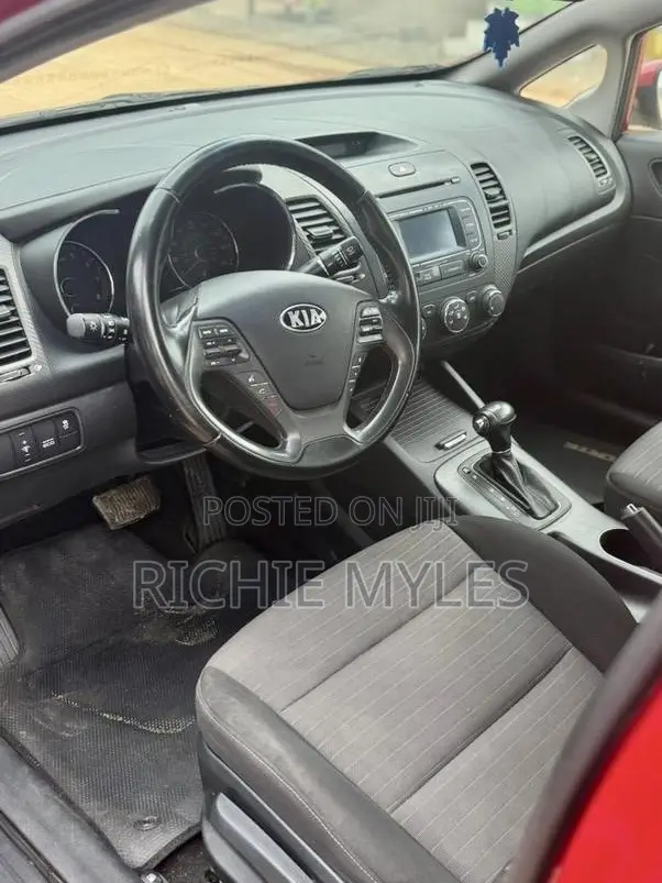 Kia Forte EX Sedan 2014 Red