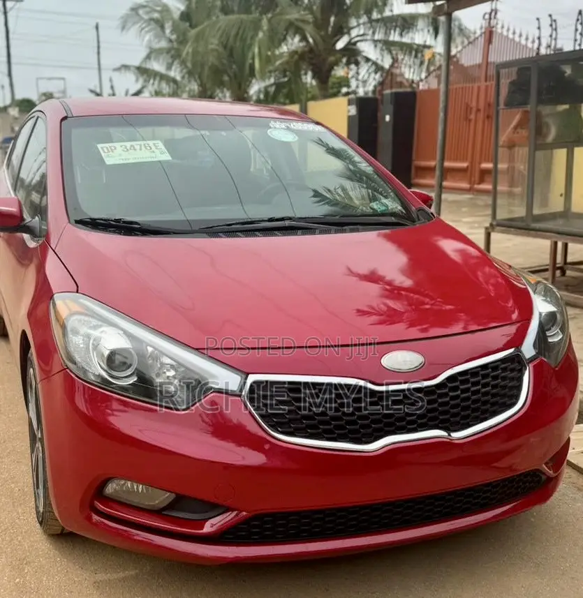 Kia Forte EX Sedan 2014 Red