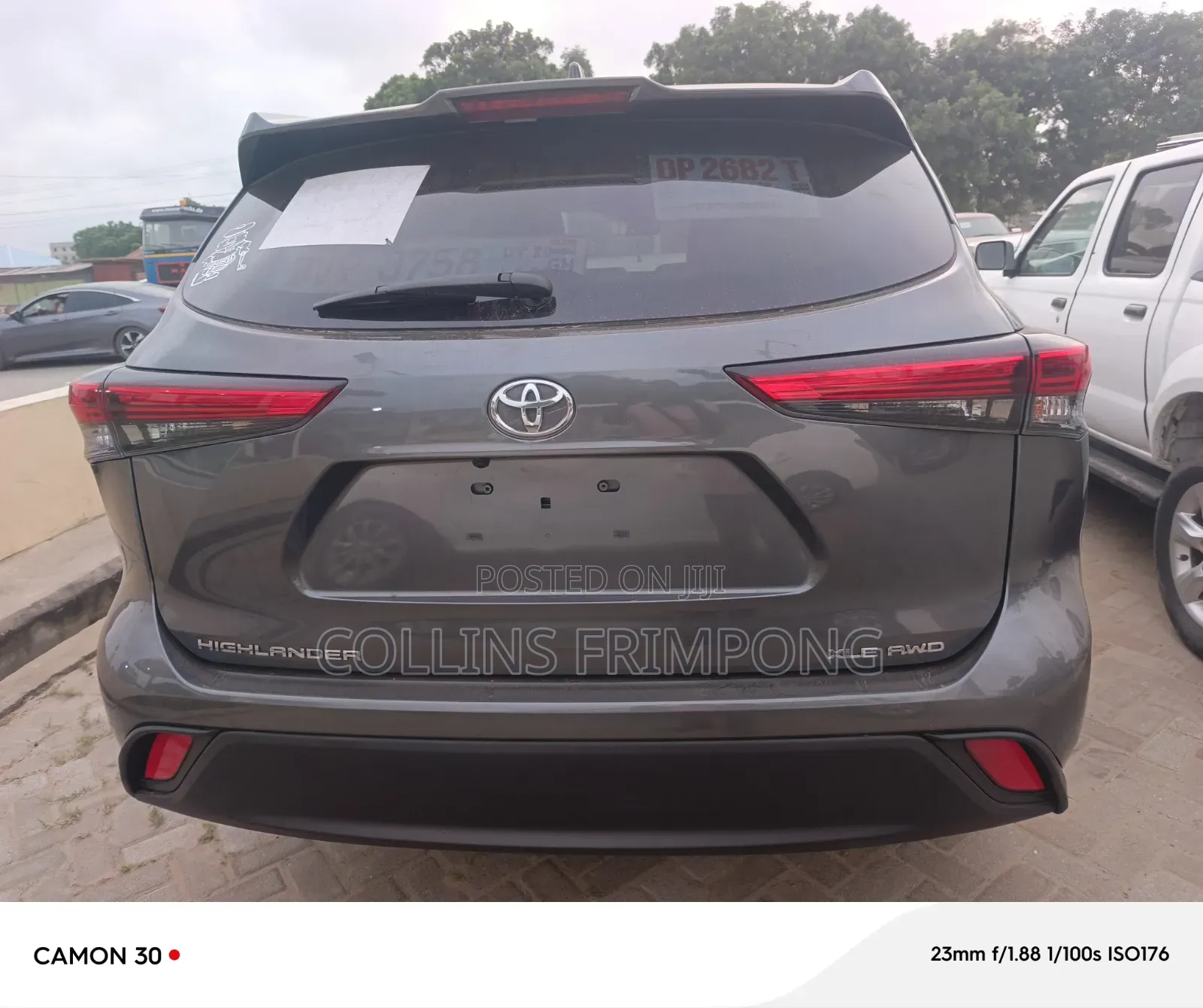 Toyota Highlander XLE 2021 Gray