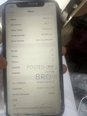 Apple iPhone XR 64 GB Black
