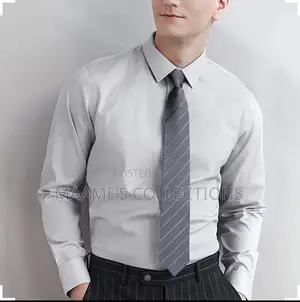 Men's Solid Color Zipper Necktie