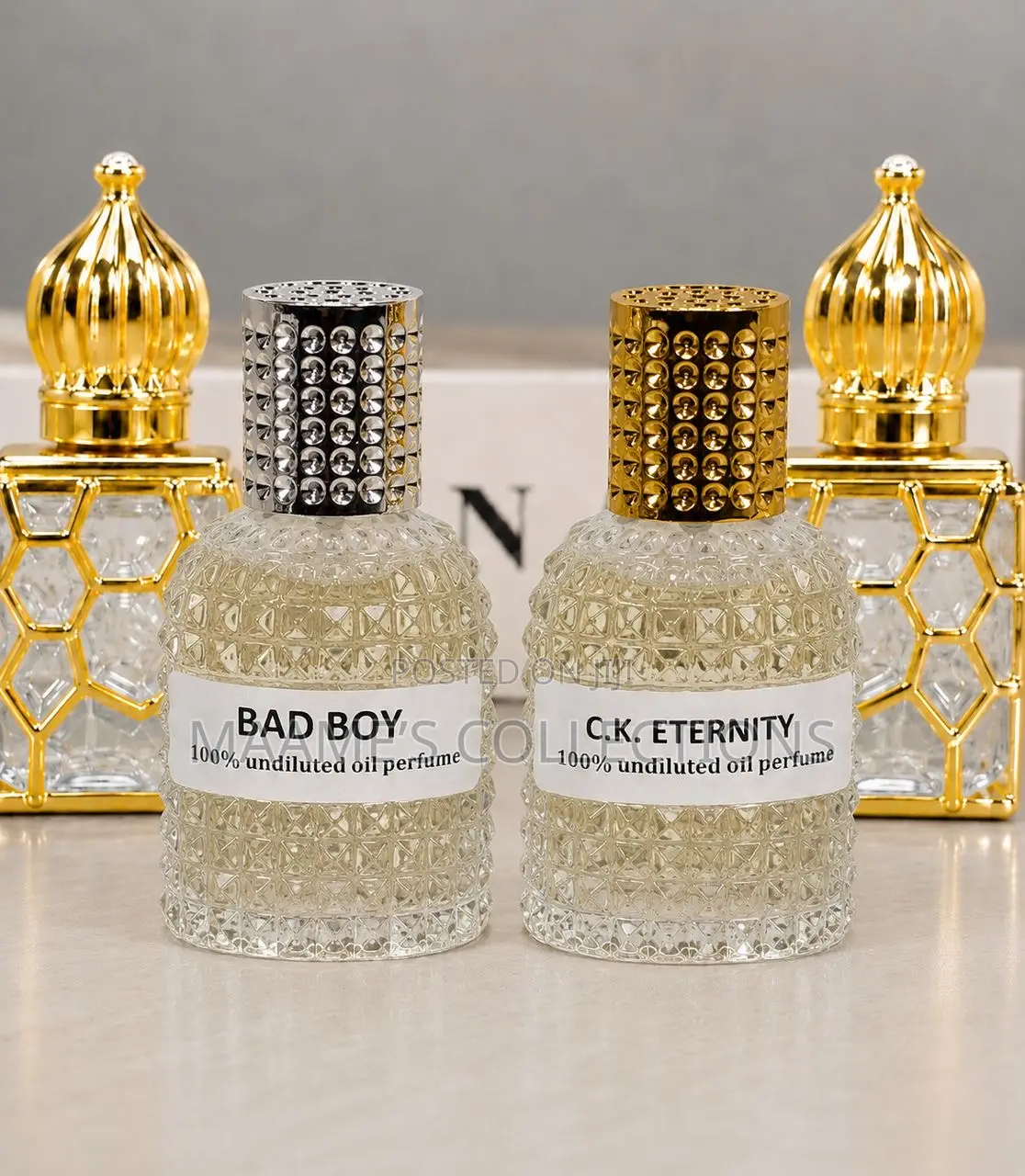 Designer-Inspired 100% Undiluted Perfume Oil.