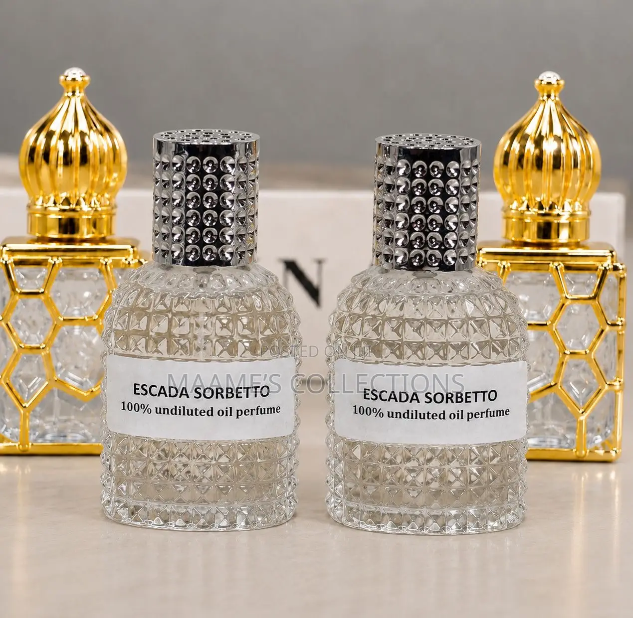 Designer-Inspired 100% Undiluted Perfume Oil.