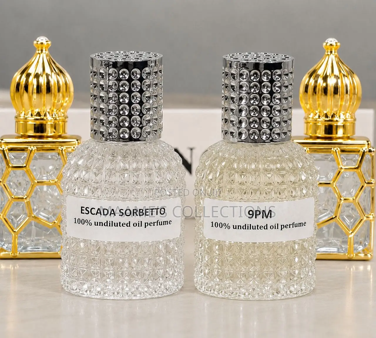 Designer-Inspired 100% Undiluted Perfume Oil.