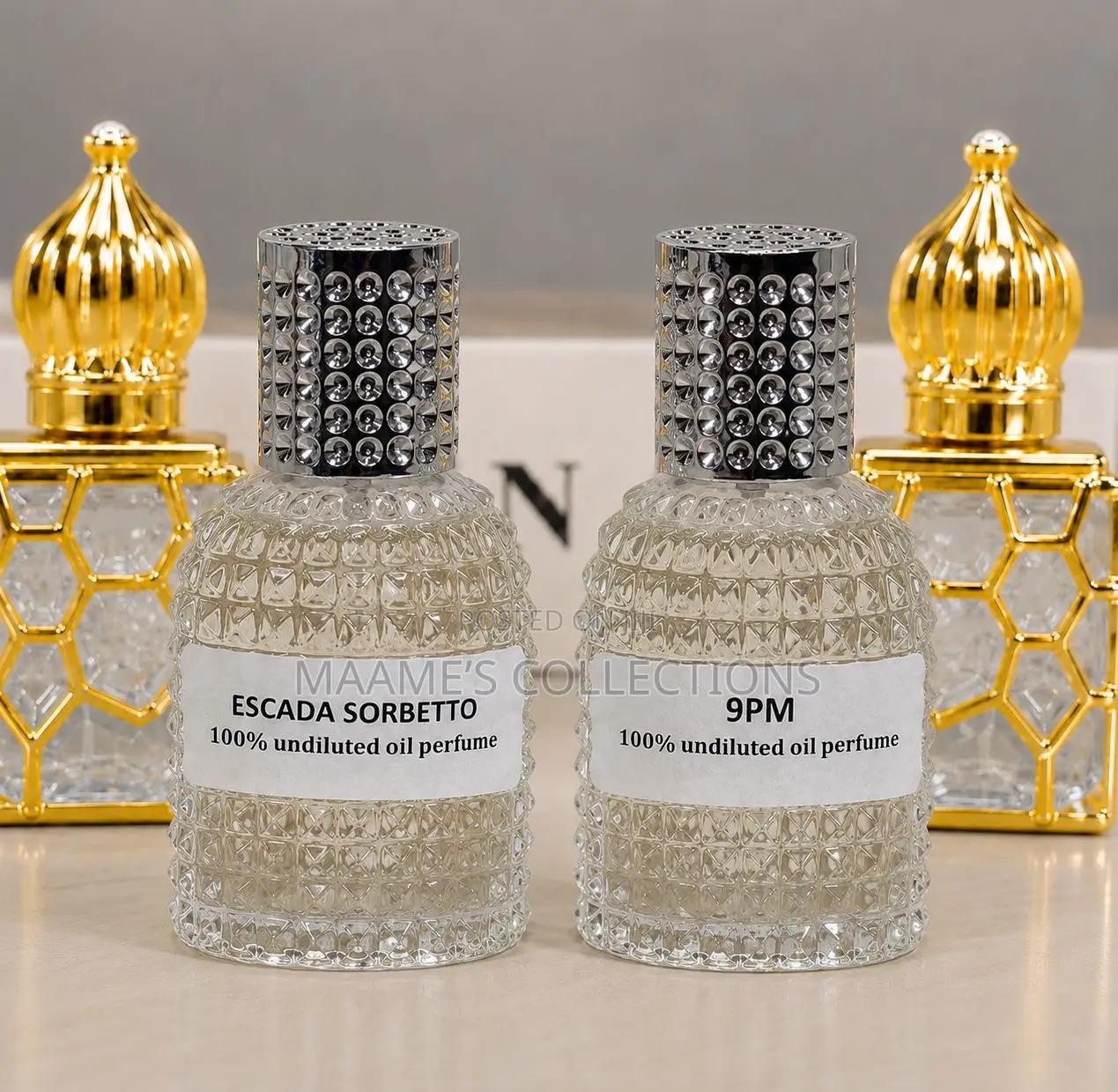 Designer-Inspired 100% Undiluted Perfume Oil.