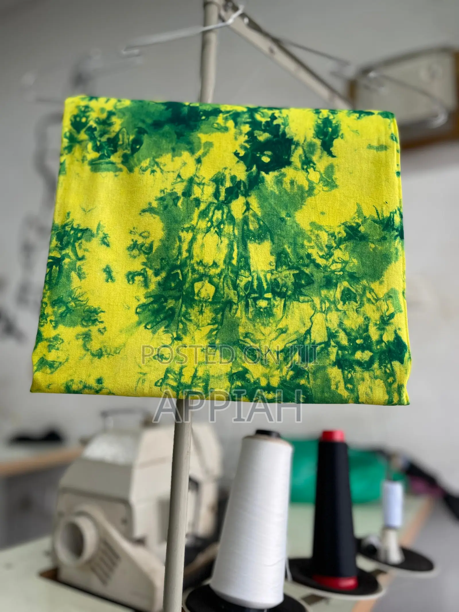 Resin Designs and Tie and Dye Fabrics