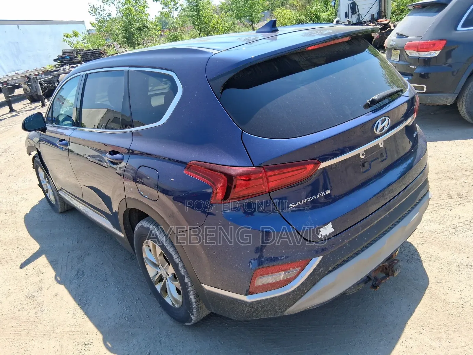 Hyundai Santa Fe SEL 2.4 AWD 2020 Blue