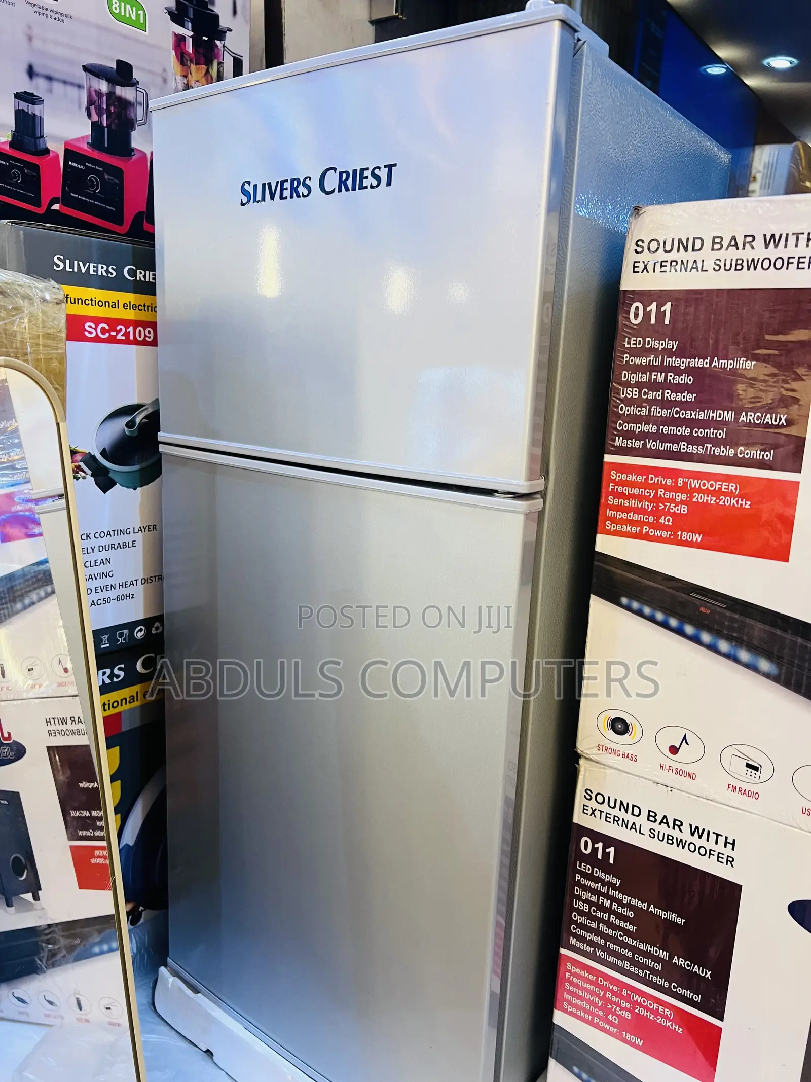 Silver Crest Refrigerator