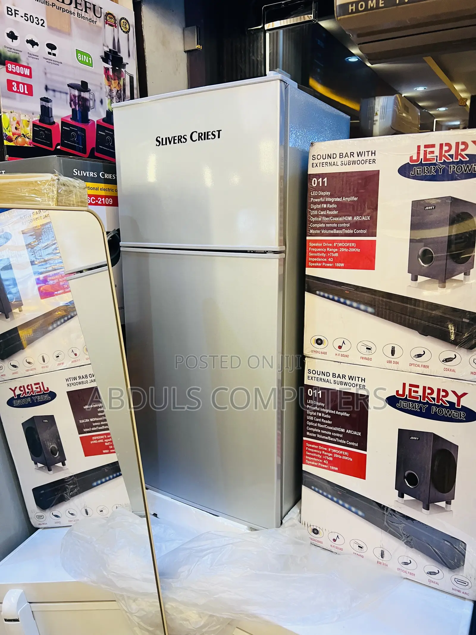 Silver Crest Refrigerator