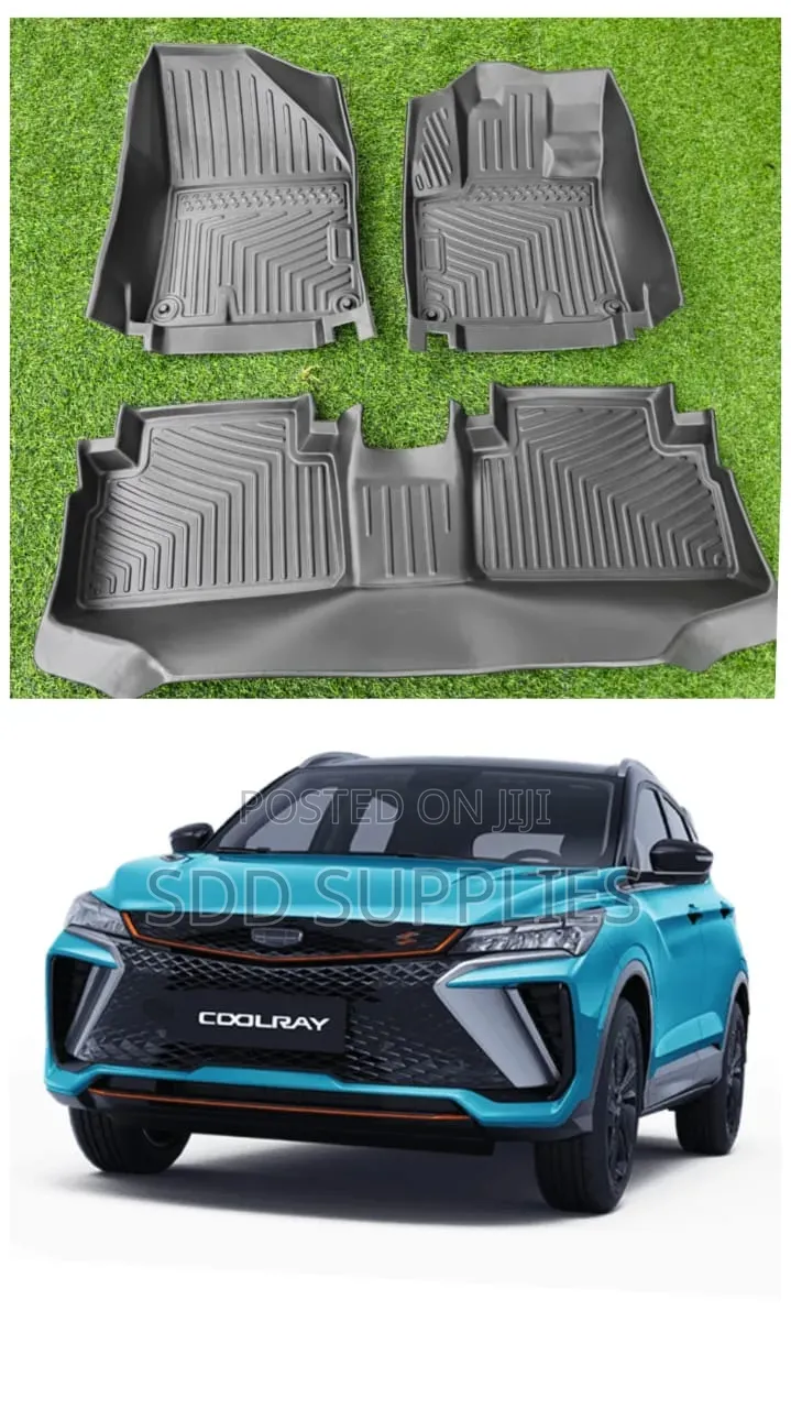 Geely Coolray Premium All-Weather 3d Tpe Mold Full Set Car Floor Mats