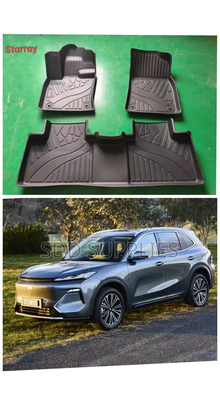 Geely Starray Premium All-Weather 3d Full Set 3piece Car Floor Mats