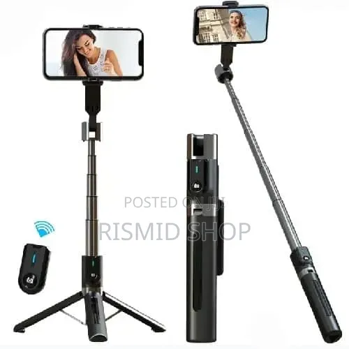 P60 Plus Tripod With Remote Control for Smart Phone and Tablet