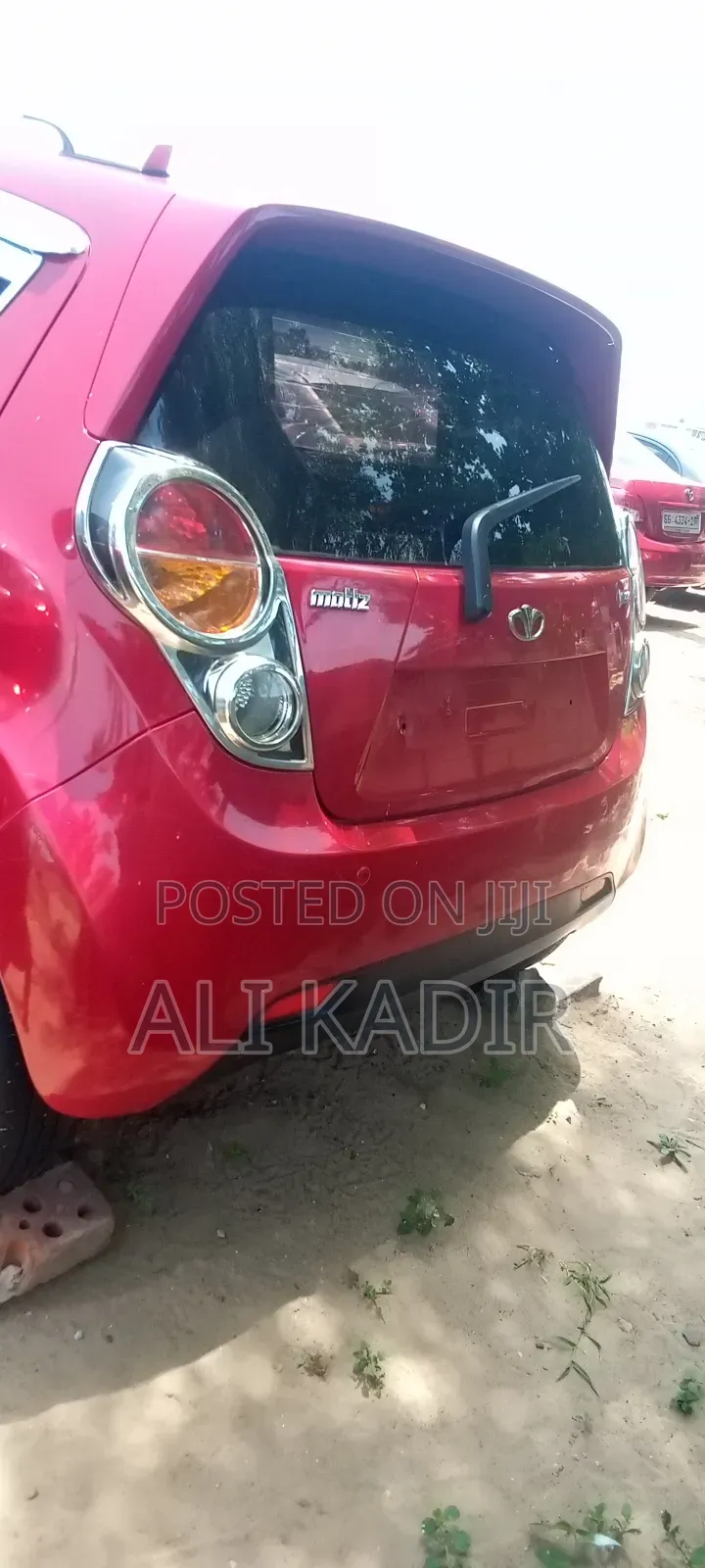 Chevrolet Spark 2012 Red