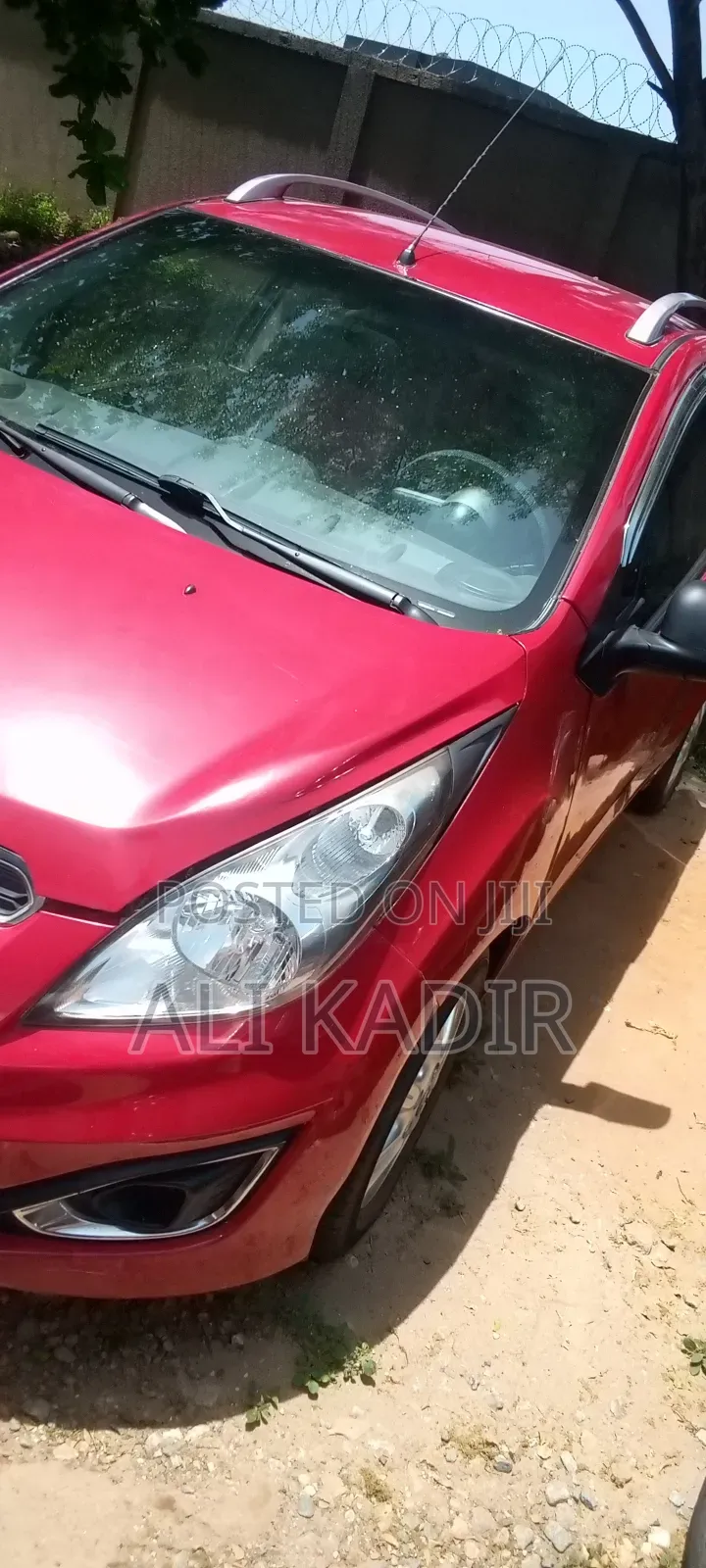 Chevrolet Spark 2012 Red