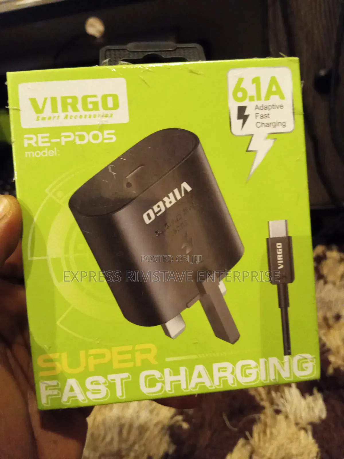 Virgo 6.1a Super Fast Type -C Charger