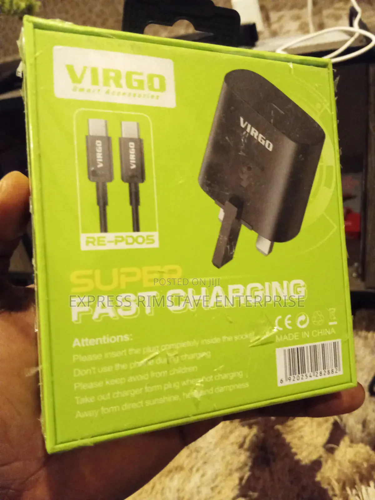 Virgo 6.1a Super Fast Type -C Charger