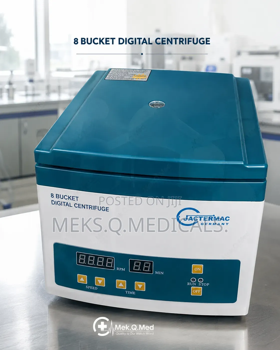 Centrifuge 8 Bucket Digital