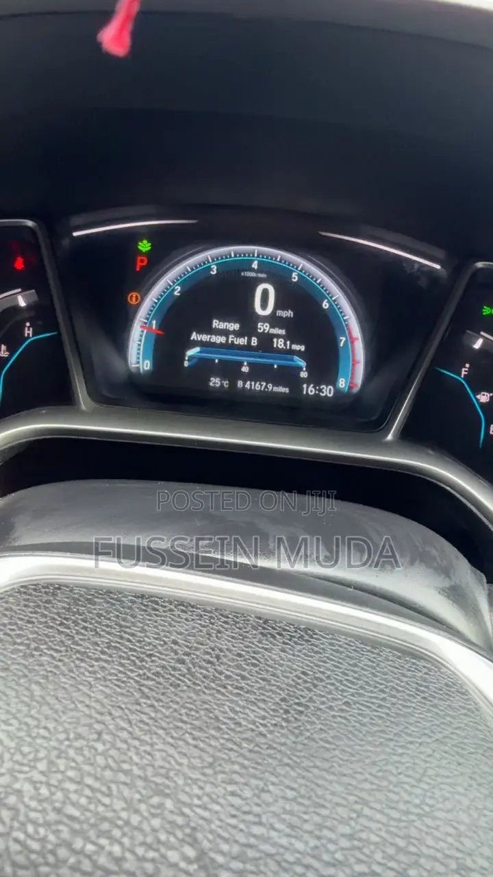 Honda Civic EX-L Sedan 2018 White