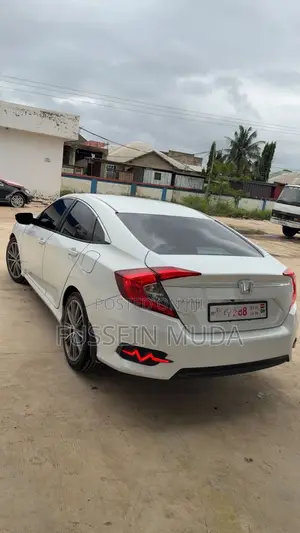 Honda Civic EX-L Sedan 2018 White