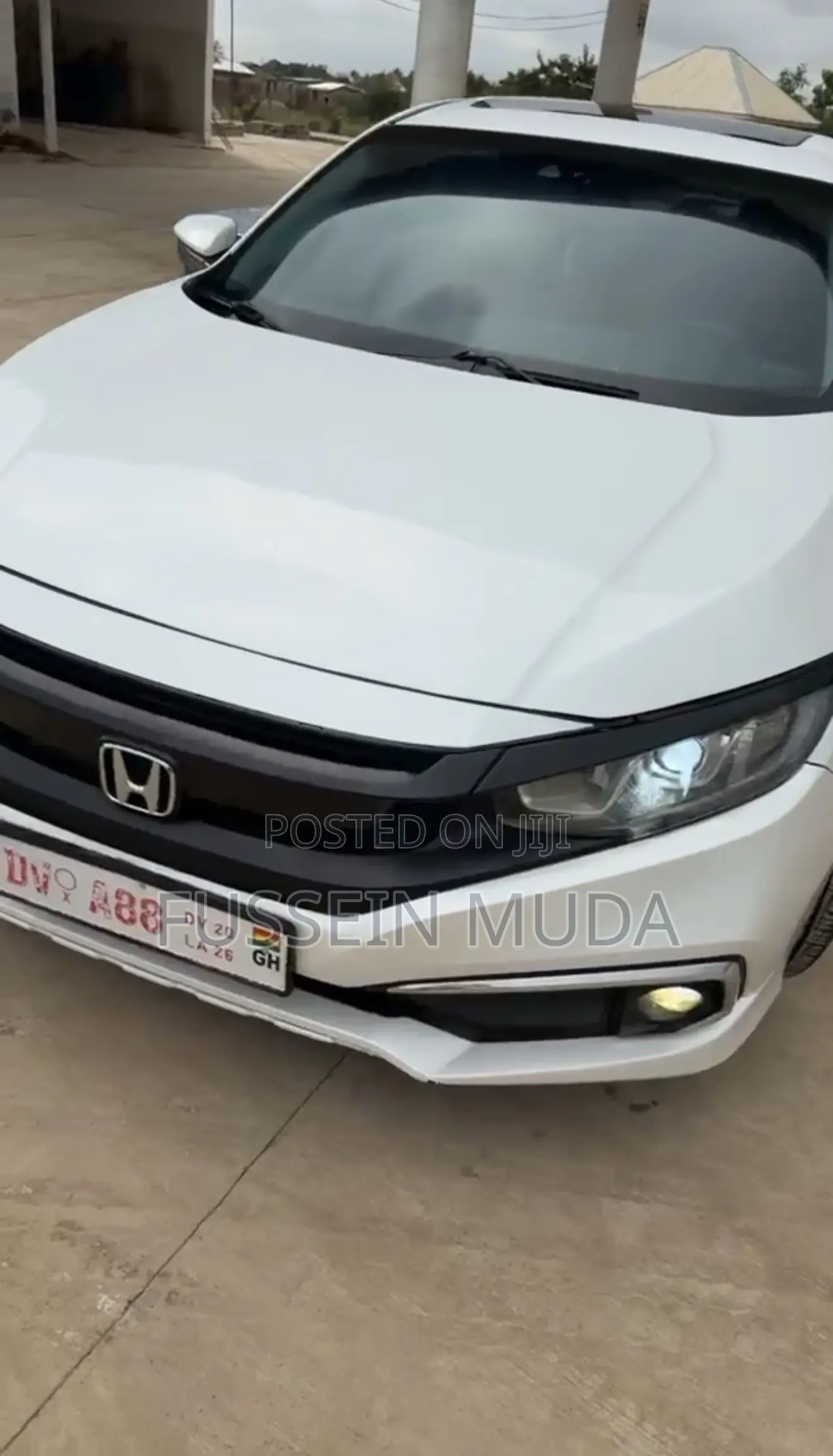 Honda Civic EX-L Sedan 2018 White