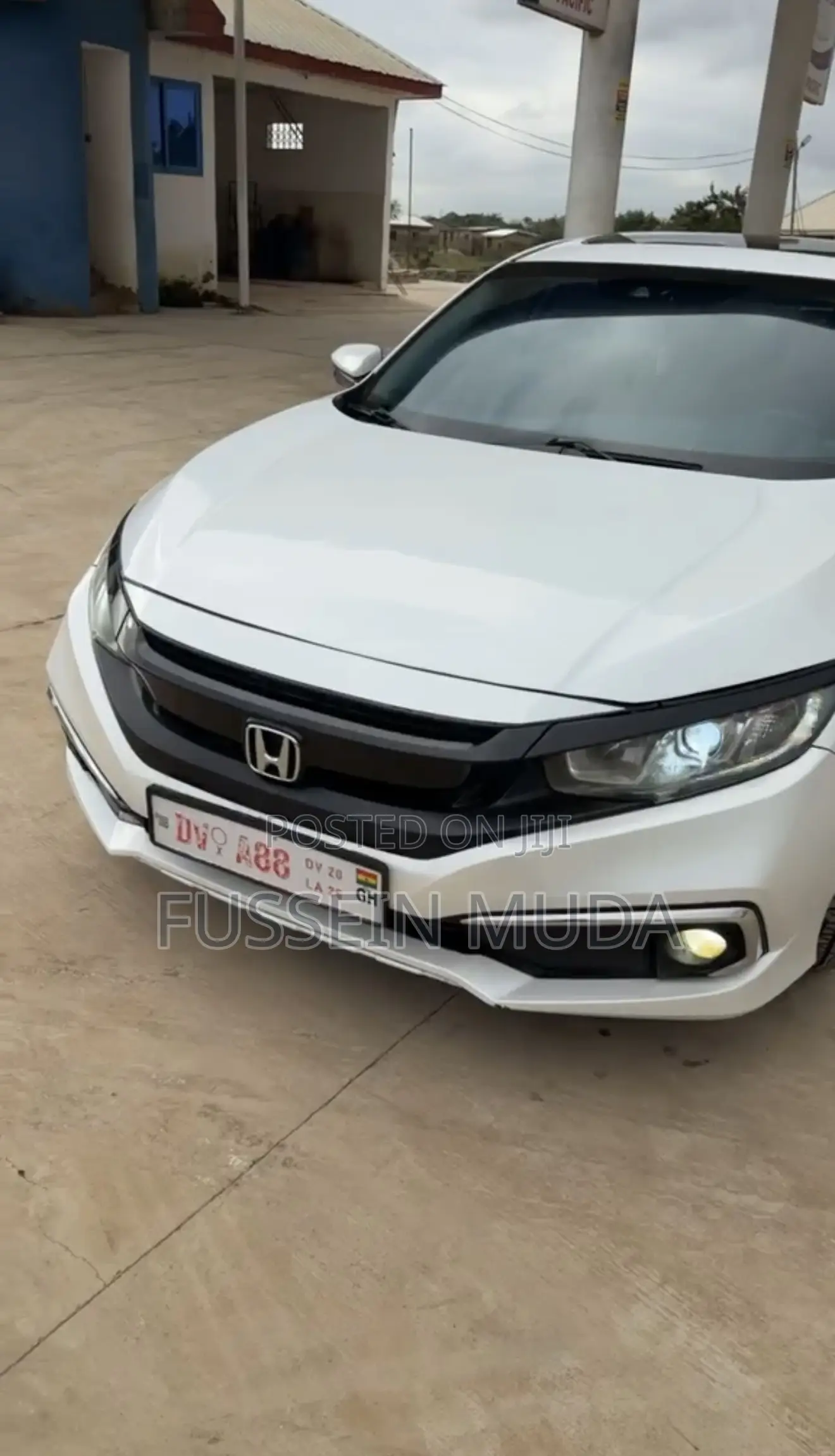 Honda Civic EX-L Sedan 2018 White