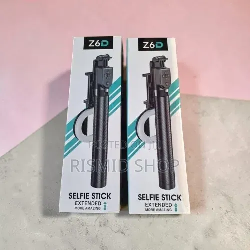 Z6d Selfie Stick With 2 Light