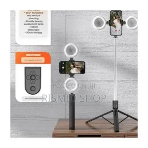 Z6d Selfie Stick With 2 Light