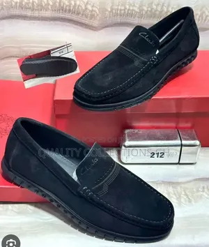 Authentic Clarks Loafers Suede