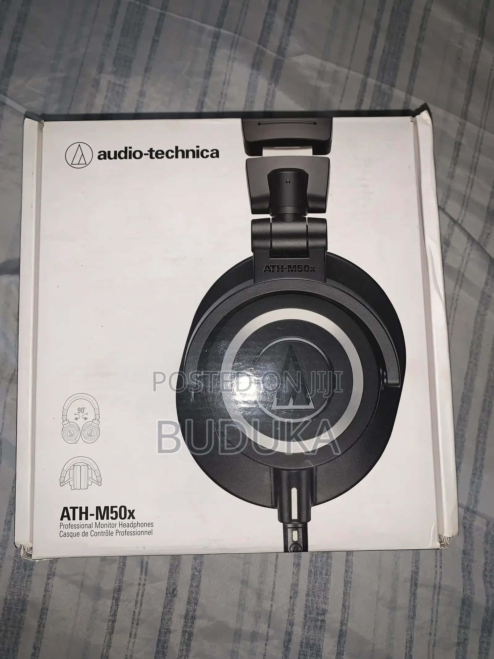 Audio Technica Ath-M50x Studio Monitoring Headphones