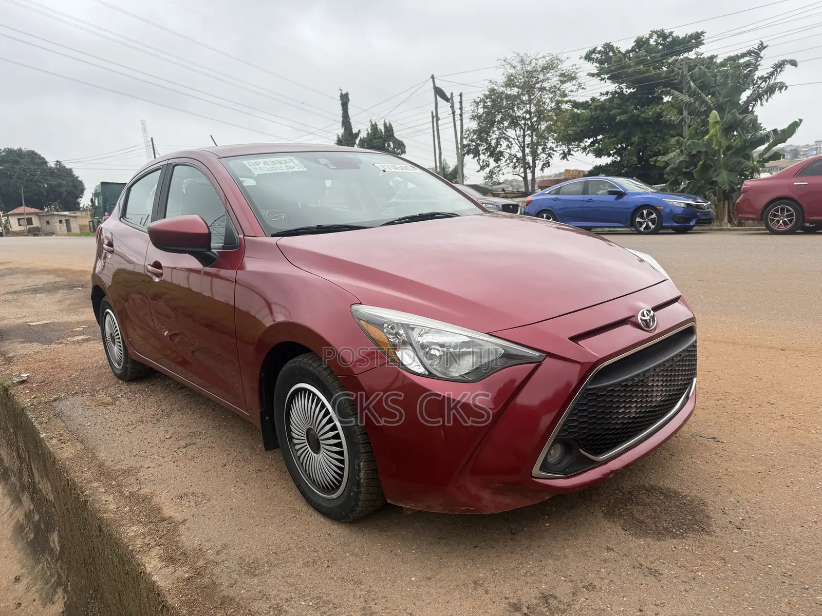 Toyota Yaris 2020 Burgundy
