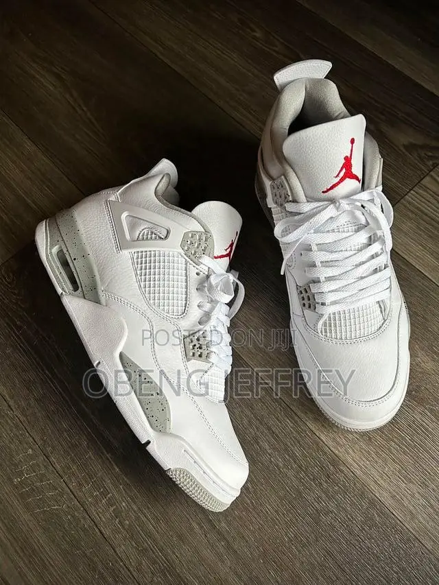 Original Nike Air Jordan 4 White Oreo
