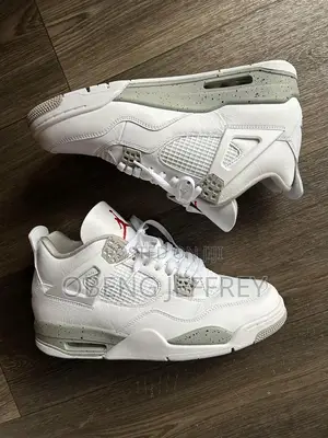 Original Nike Air Jordan 4 White Oreo