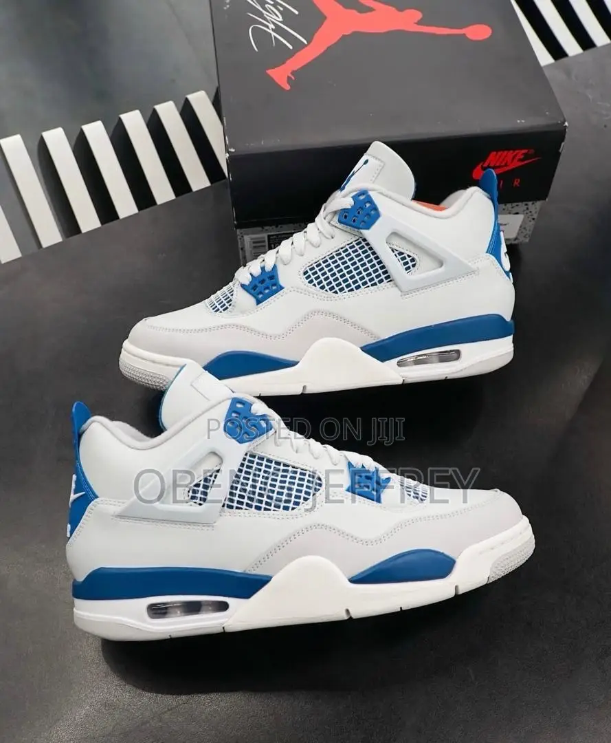 Original Air Jordan 4 Military Blue