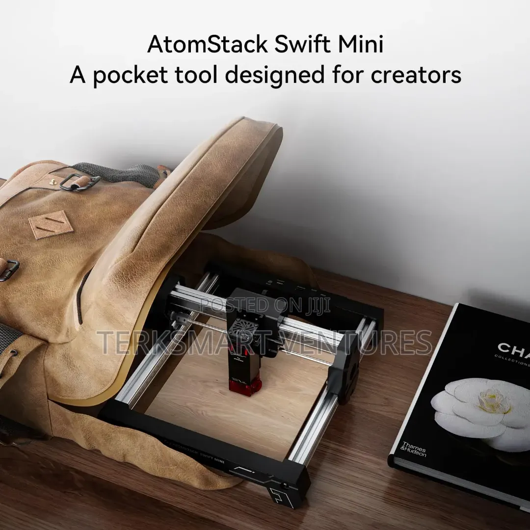 Atomstack Smart Mini 5w Laser Engraving Machine With Rotary Roller