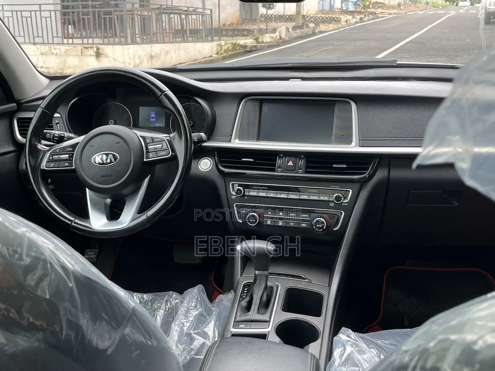 Kia Optima S 2019 Blue