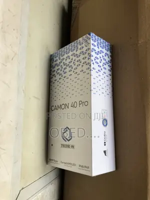 New Tecno Camon 40 Pro 5G 256 GB Black