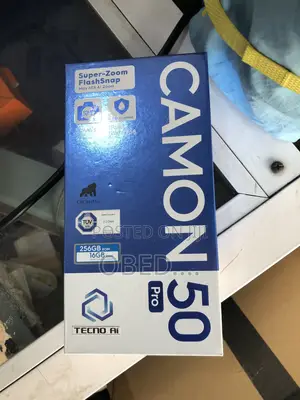 New Tecno Camon 50 Pro 256 GB Gray